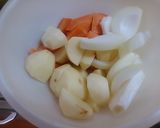カレー風味肉じゃが作り方1写真