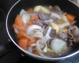 カレー風味肉じゃが作り方4写真