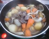 カレー風味肉じゃが作り方5写真