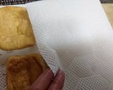 簡単★旨い【小揚げのツナマヨポテトピザ】作り方3写真
