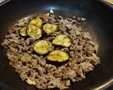 なす消費の簡単レシピ！なす肉味噌炒め作り方5写真