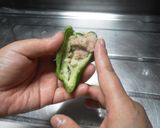 ピーマンのツナチーズ詰め作り方3写真