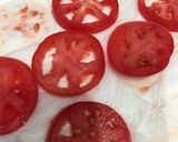 暑い夏にオススメ☆トマトと生ハムのサラダ作り方1写真
