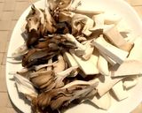 舞茸、エリンギのマヨ醤油炒め。お弁当にも作り方1写真