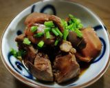 めんつゆで★鶏レバーと砂肝の甘辛煮作り方4写真