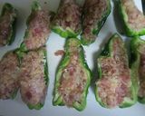 ピーマンのネギトロ詰め焼き作り方3写真