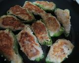 ピーマンのネギトロ詰め焼き作り方4写真
