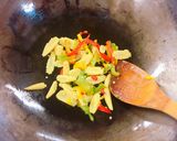 エビと夏野菜の中華炒め作り方3写真