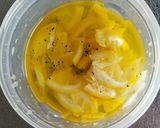 チキンの塩レモンソースかけ作り方1写真