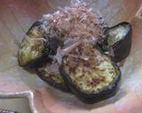 焼きナスおかかのっけもり作り方4写真