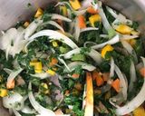 あっさり野菜の旨味 ケール野菜のスープ作り方4写真