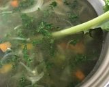 あっさり野菜の旨味 ケール野菜のスープ作り方5写真