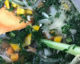 あっさり野菜の旨味 ケール野菜のスープ作り方6写真