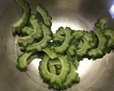 ゴーヤと油揚げの胡麻酢あえ作り方2写真