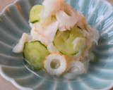 さっぱり～生姜の甘酢漬け入り＊みぞれ和え作り方4写真