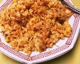我が家のキムチチャーハン作り方5写真