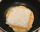たまごとレタスのチャーハン作り方3写真