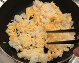 たまごとレタスのチャーハン作り方4写真