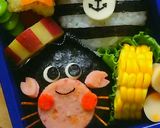 《キャラ弁》カニさんのマリン弁当作り方5写真