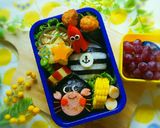 《キャラ弁》カニさんのマリン弁当作り方8写真