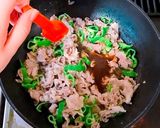 焼肉のたれで♡豚肉とピーマンのサッと炒め作り方5写真