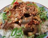 ナスミート丼（血管ダイエット1138）作り方1写真