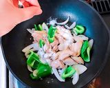 鶏胸肉の酢豚風炒め♡作り方5写真