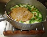 最速のゴーヤ入りチキンラーメン作り方10写真