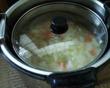 旨辛肉みその和風スープ作り方4写真