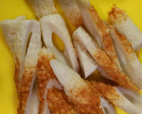 オクラとちくわの海苔佃煮マヨ炒め作り方3写真