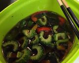 手抜き de 夏野菜のカラフル揚げ浸し作り方4写真