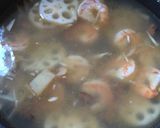 海老と根菜のスープ作り方6写真