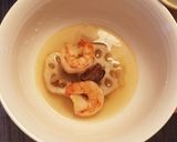 海老と根菜のスープ作り方7写真