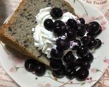 ブルーベリーのシフォンケーキ作り方24写真