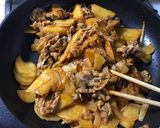 焼肉のタレとケチャップでポークチャップ作り方7写真