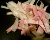 〇肉ごぼうつけうどん作り方2写真