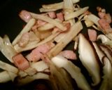〇肉ごぼうつけうどん作り方3写真