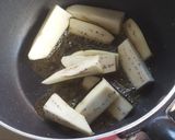 ゴマ油香る✿茄子の味噌汁作り方3写真