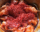 ピリ辛唐揚げ★韓国風★漬け込むだけ簡単作り方1写真