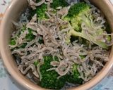 簡単1品☆ブロッコリーのじゃこチーズ焼き作り方2写真