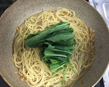 簡単！ツナとほうれん草の和風パスタ作り方7写真