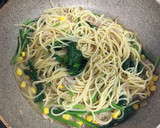 簡単！ツナとほうれん草の和風パスタ作り方10写真