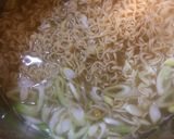 インスタント味噌野菜ラーメン。作り方4写真
