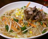 インスタント味噌野菜ラーメン。作り方5写真
