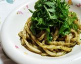 紫蘇ジェノベーゼうどん作り方4写真