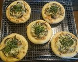 スペルト小麦で茄子としらすのガレット♪作り方8写真