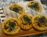 スペルト小麦で茄子としらすのガレット♪作り方9写真