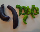 茄子と万願寺の揚げ浸し作り方1写真