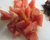 トマトときくらげの中華炒め作り方1写真