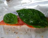 銀鮭のガーリックバジル蒸し焼き。作り方2写真